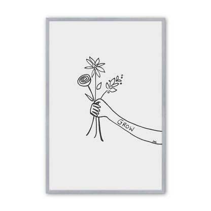 [Color:Polished Chrome], Picture of art in a Polished Chrome frame