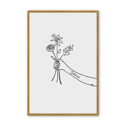 [Color:Polished Gold], Picture of art in a Polished Gold frame