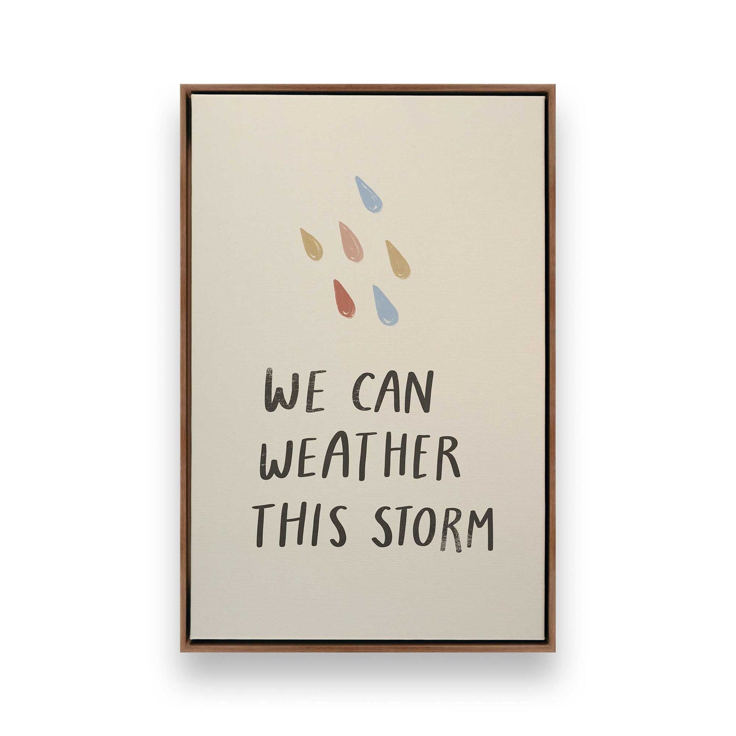 Gentle Reminders, Set of 4 Canvas Prints