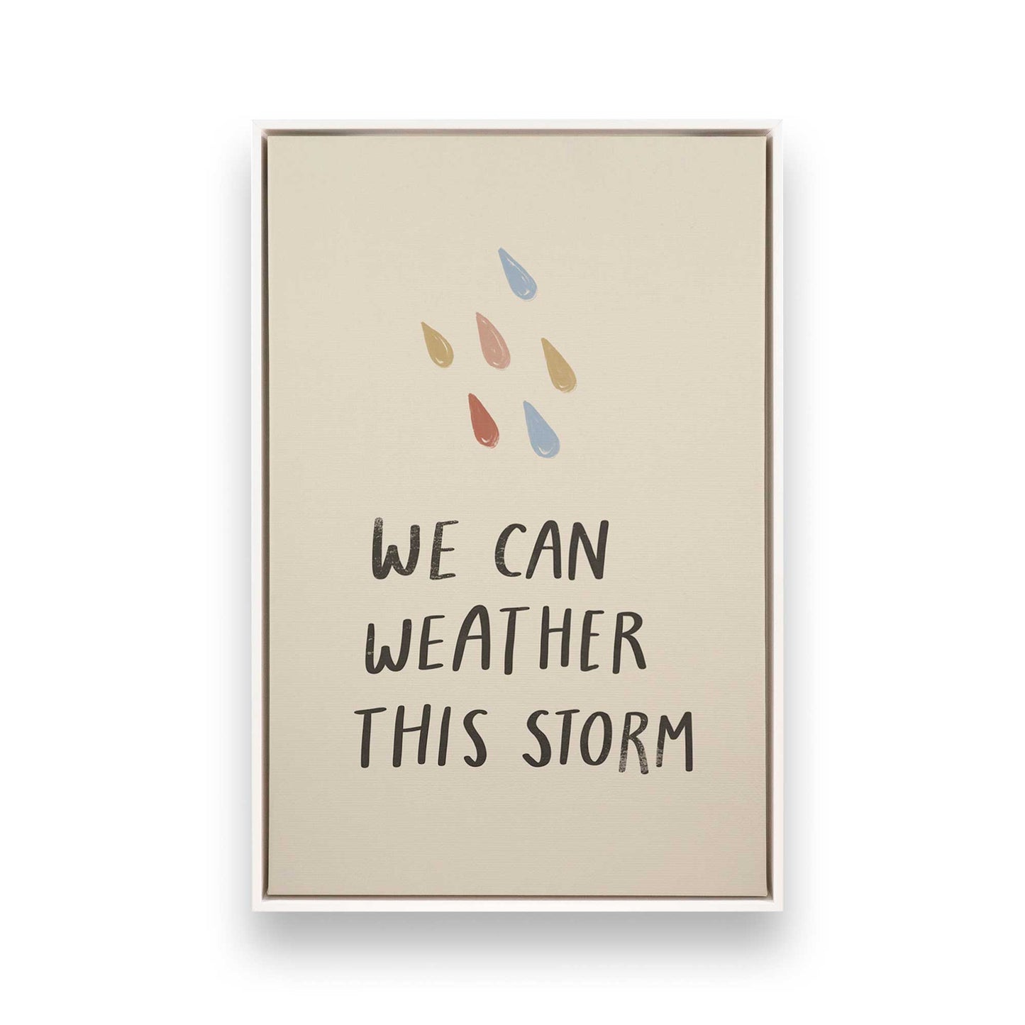 Gentle Reminders, Set of 4 Canvas Prints