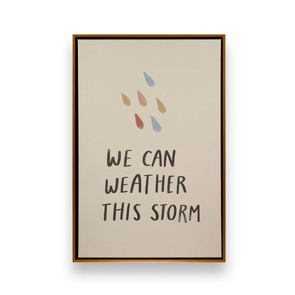 Gentle Reminders, Set of 4 Canvas Prints