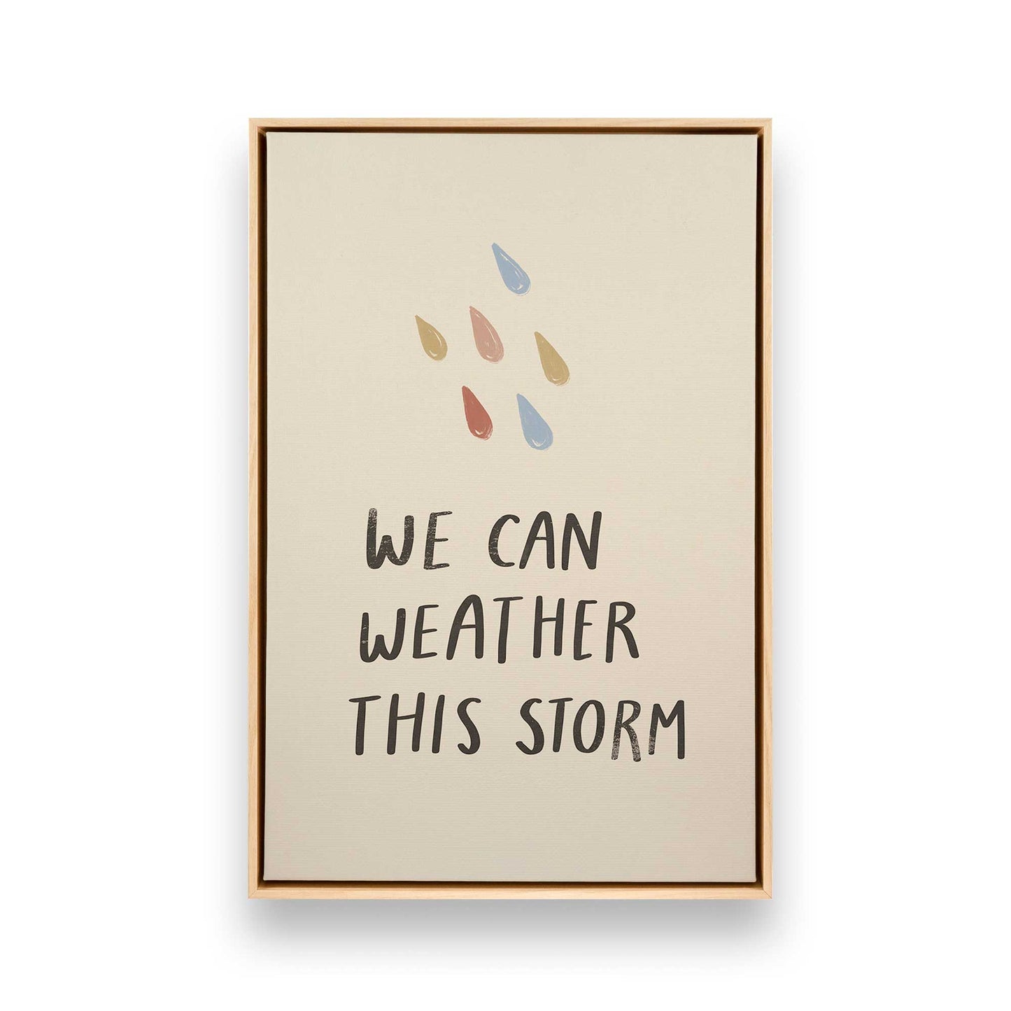 Gentle Reminders, Set of 4 Canvas Prints