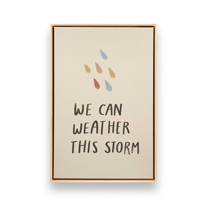 Gentle Reminders, Set of 4 Canvas Prints