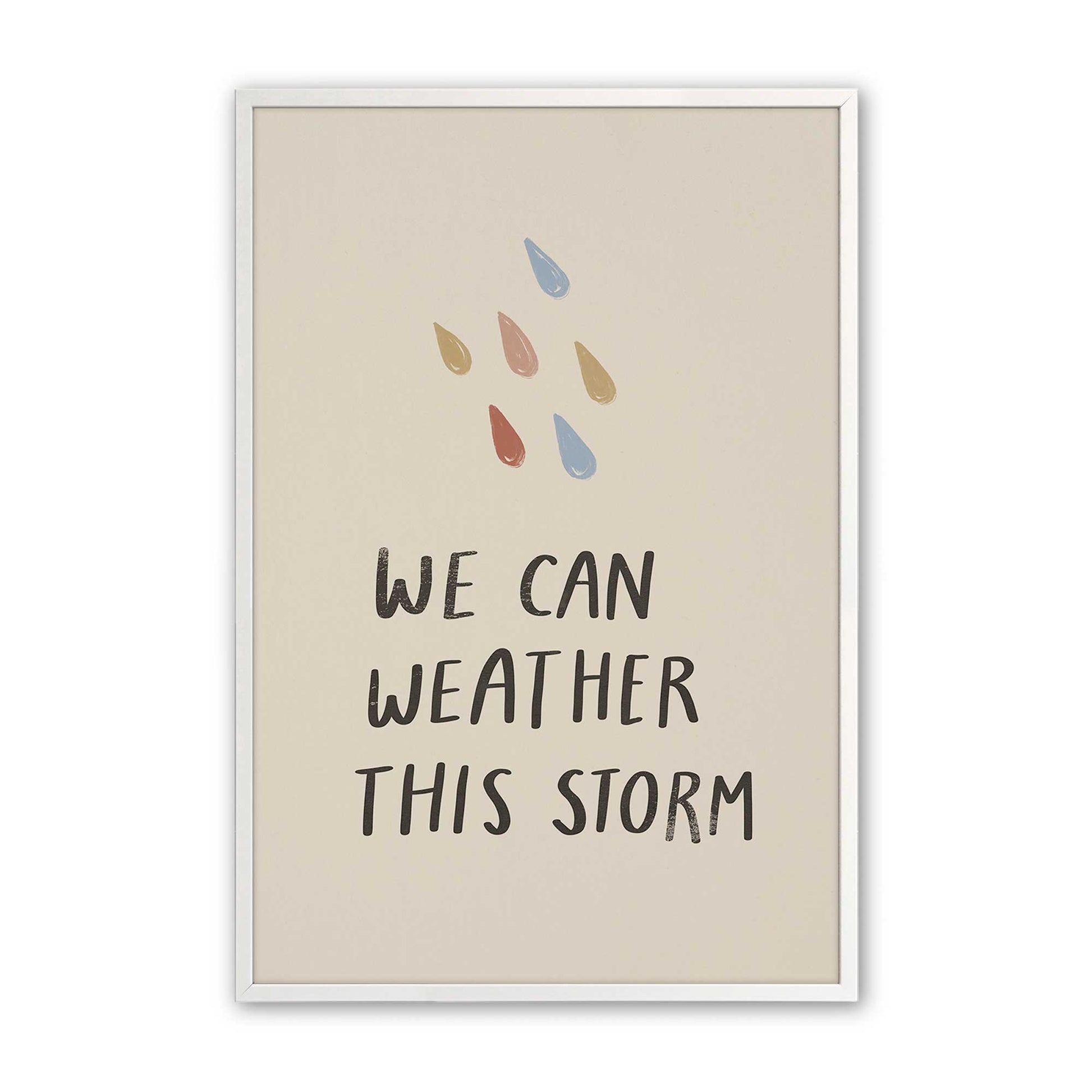 [Color:Opaque White], Picture of art in a Opaque White frame