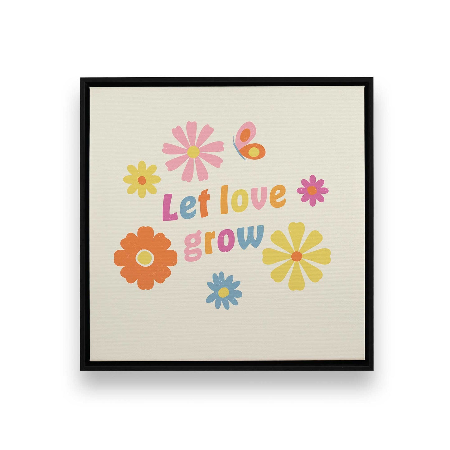 [Color:Satin Black], Picture of art in a Satin Black frame