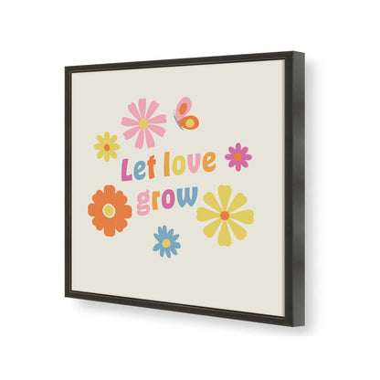 [Color:Satin Black], Picture of art in a Satin Black frame of the corner