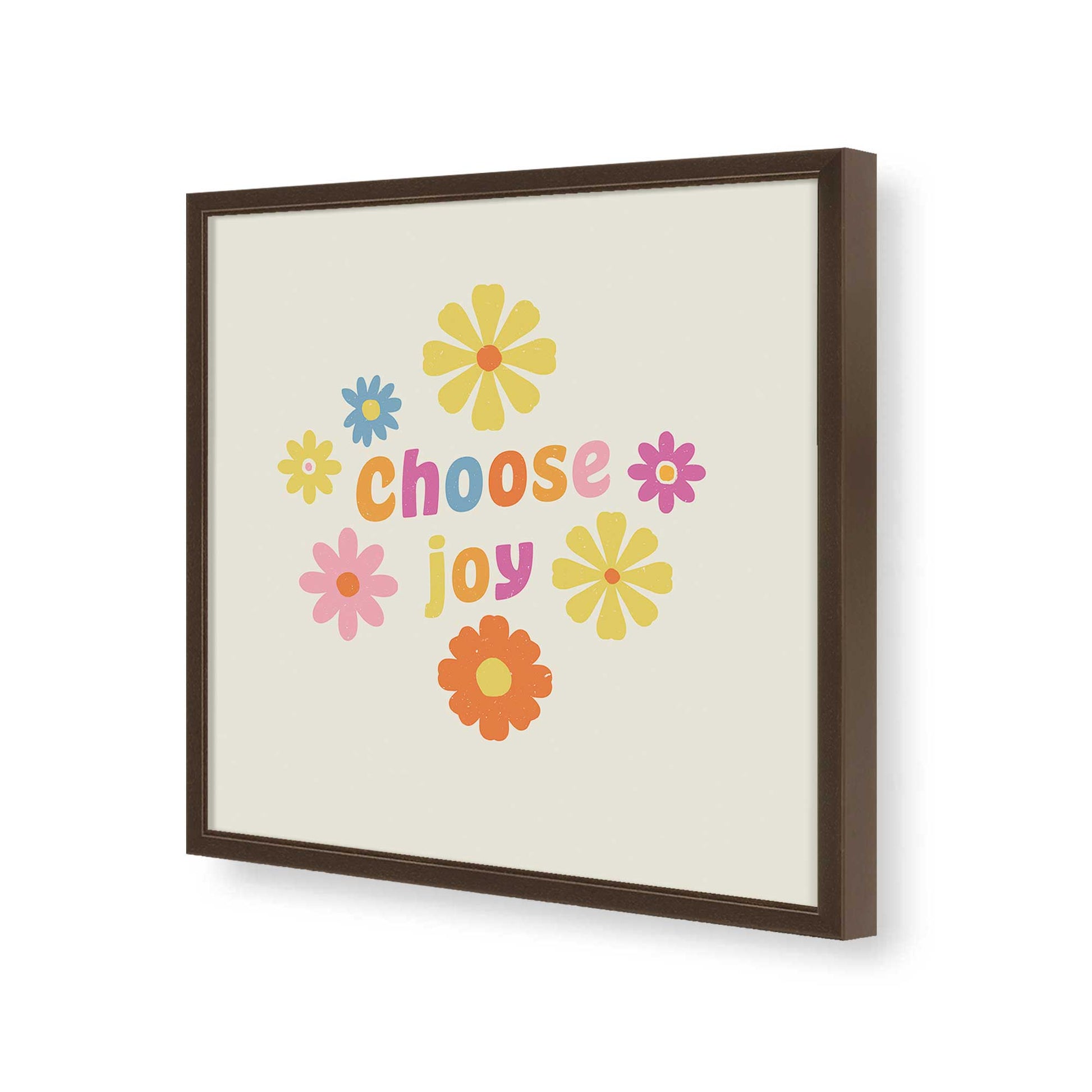 [Color:Espresso], Picture of art in a Espresso frame of the corner