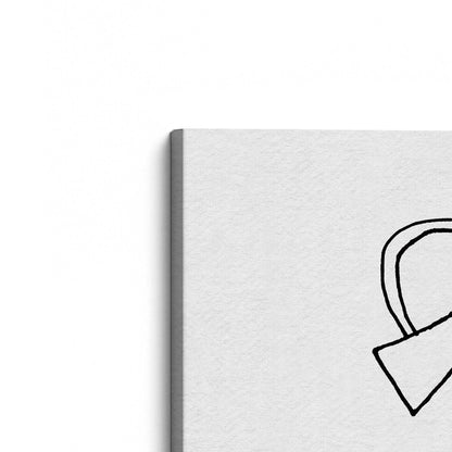 [Color:Stretched Canvas], Picture of the corner of the art