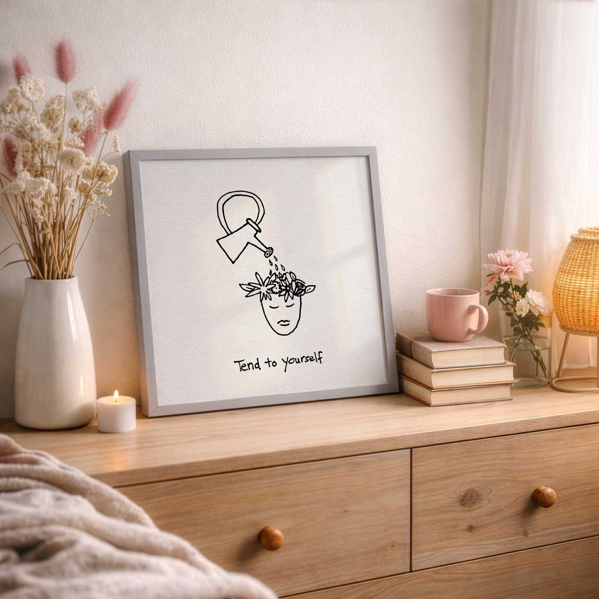 Picture of art in a room