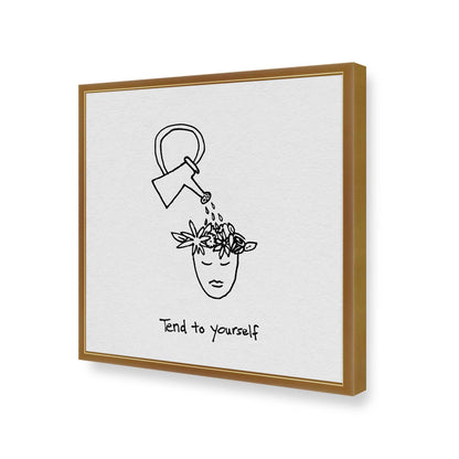 [Color:Polished Gold], Picture of art in a Polished Gold frame of the corner