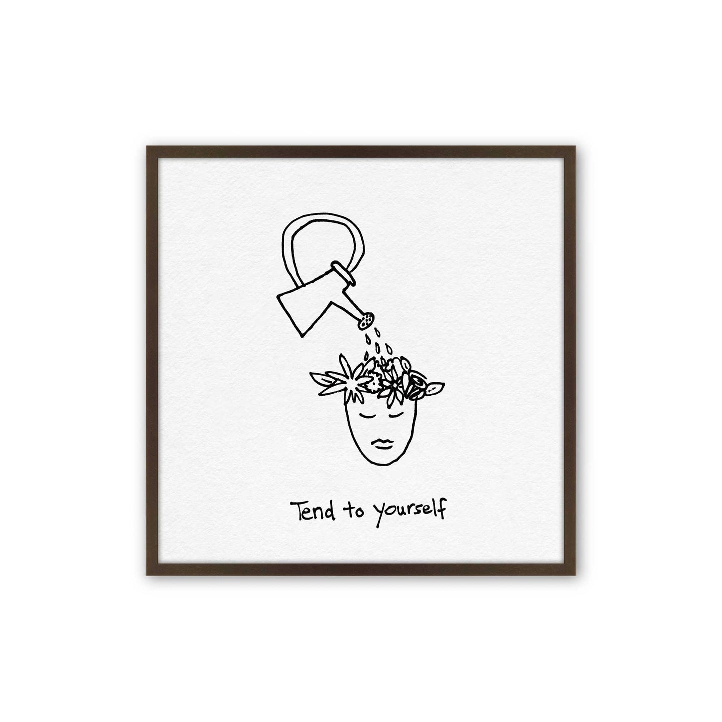 [Color:Espresso], Picture of art in a Espresso frame
