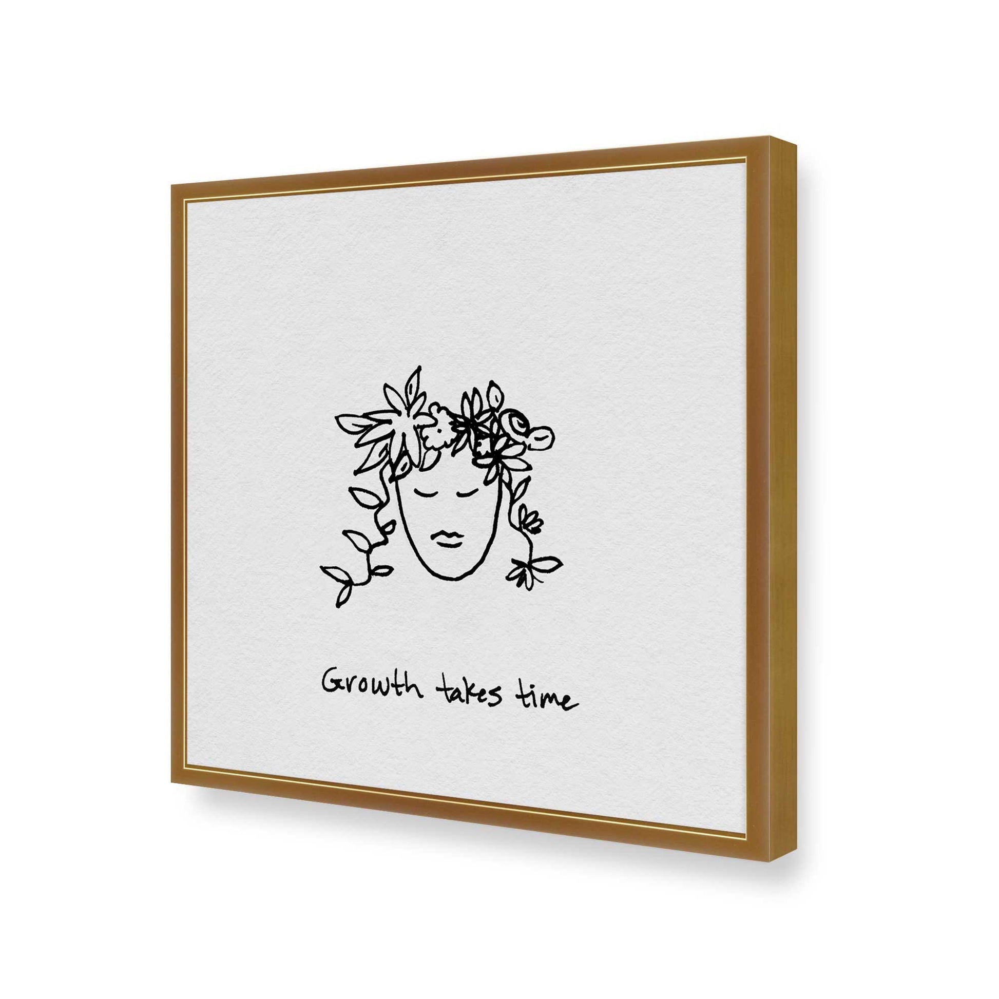 [Color:Polished Gold], Picture of art in a Polished Gold frame of the corner