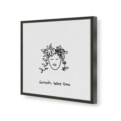 [Color:Satin Black], Picture of art in a Satin Black frame of the corner