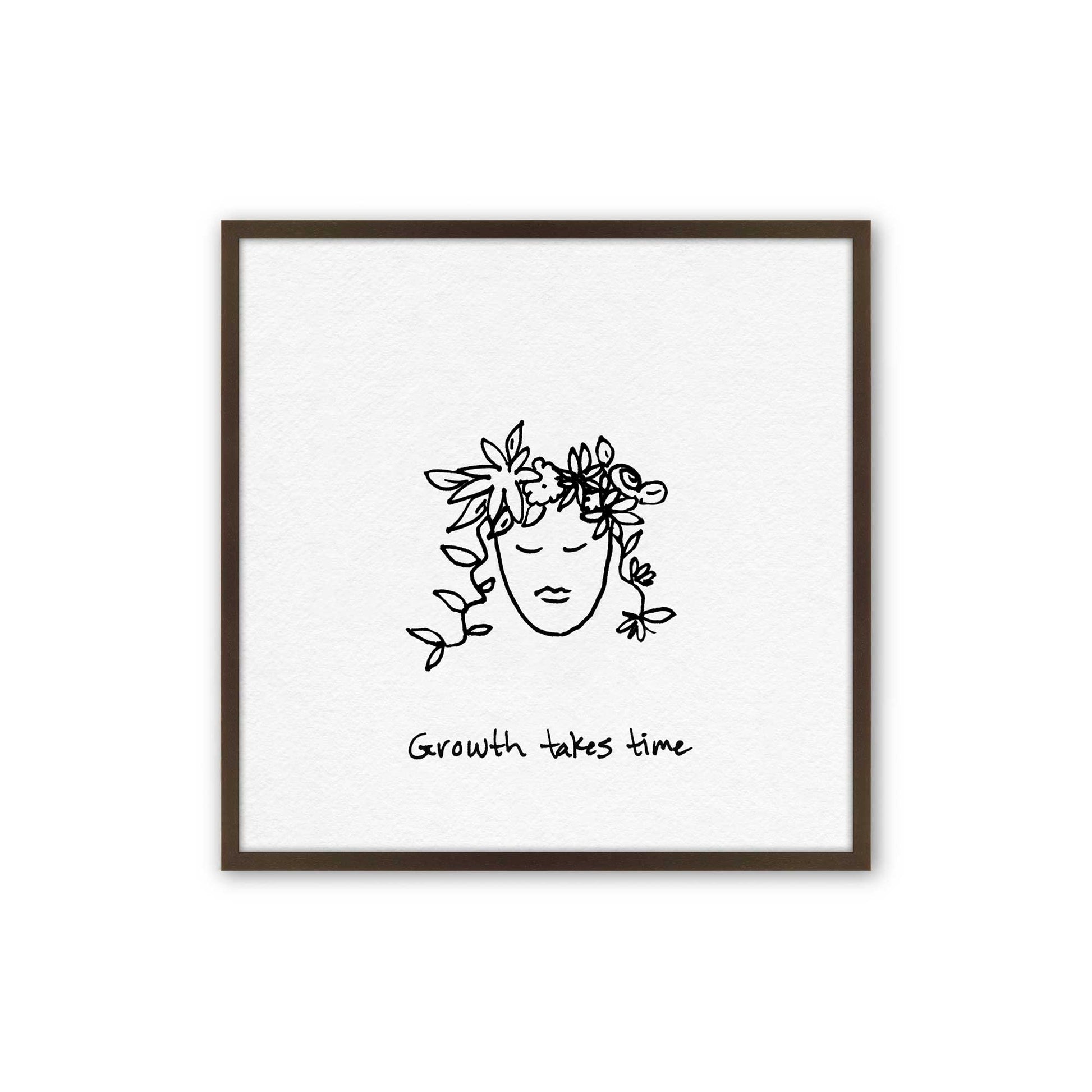 [Color:Espresso], Picture of art in a Espresso frame
