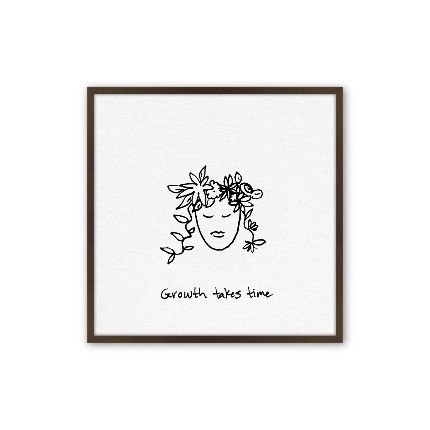 [Color:Belvinder Brown], Picture of art in a Belvinder Brown frame