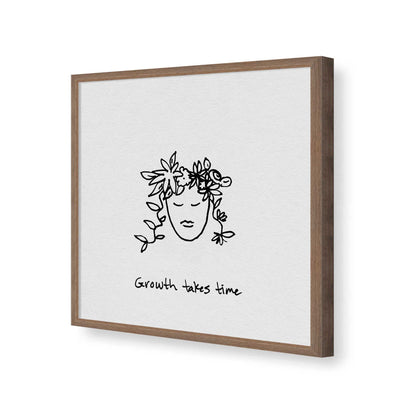 [Color:Walnut], Picture of art in a Walnut frame of the corner