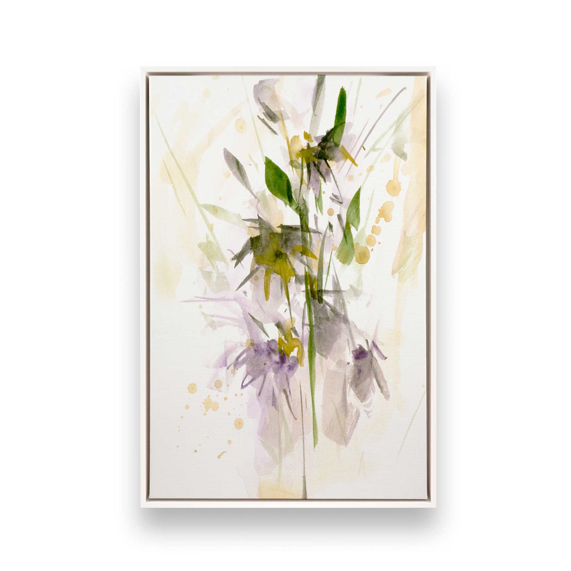 [Color:Opaque White], Picture of art in a White frame