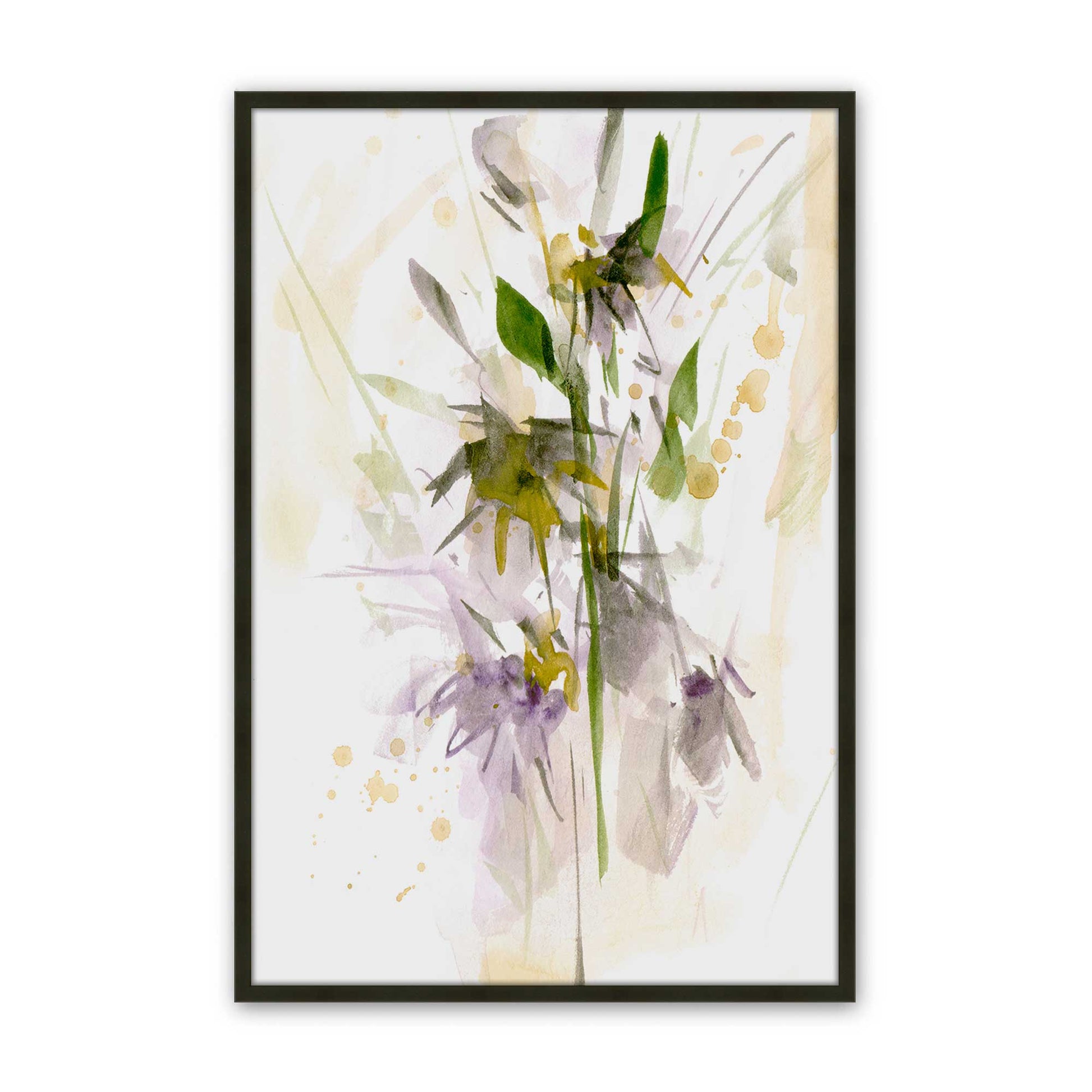 [Color:Satin Black], Picture of art in a Satin Black frame