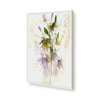 [Color:Opaque White], Picture of art in a Opaque White frame of the corner