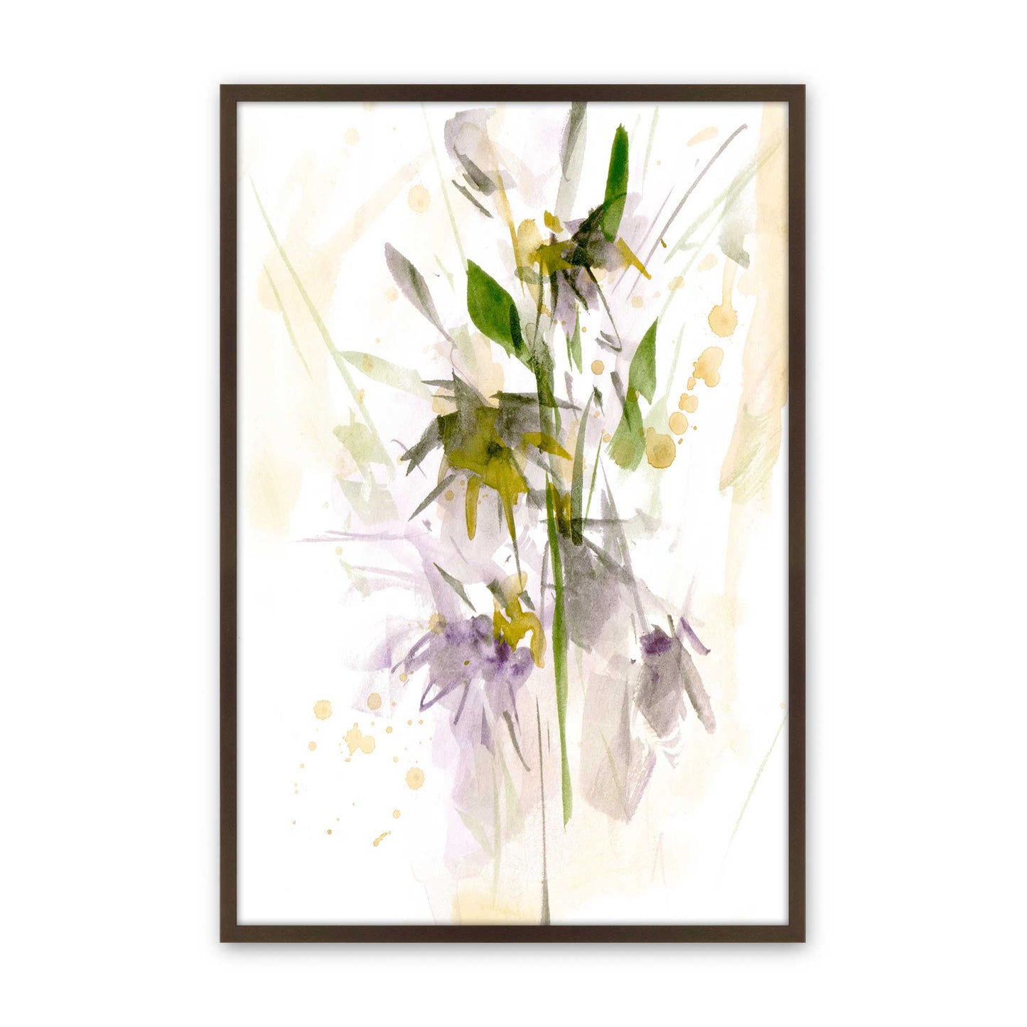 [Color:Brown], Picture of art in a Brown frame
