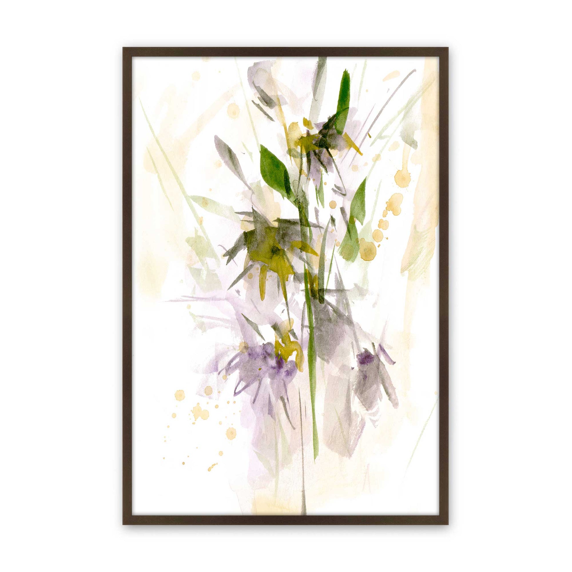[Color:Brown], Picture of art in a Brown frame