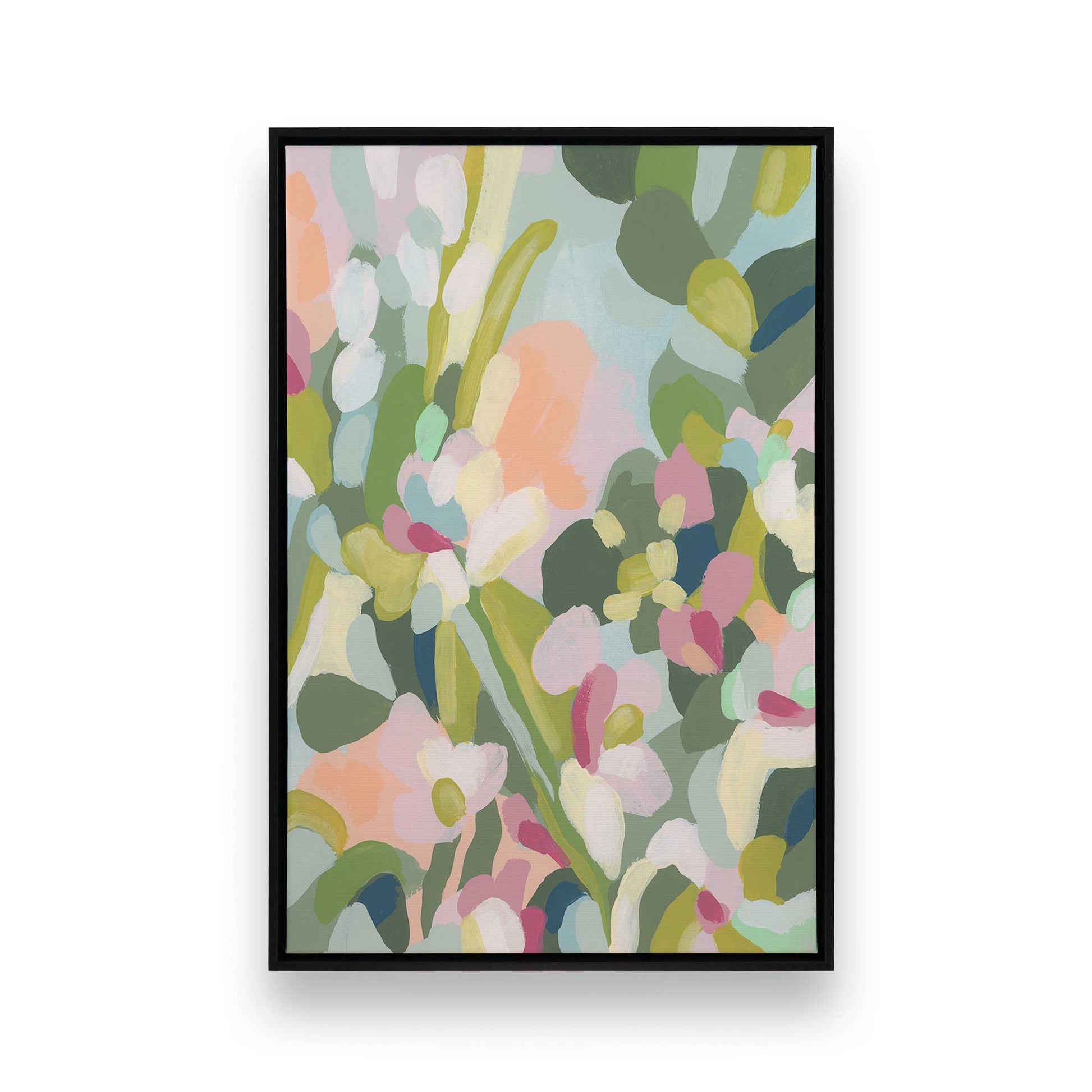 [Color:Satin Black], Picture of art in a Satin Black frame