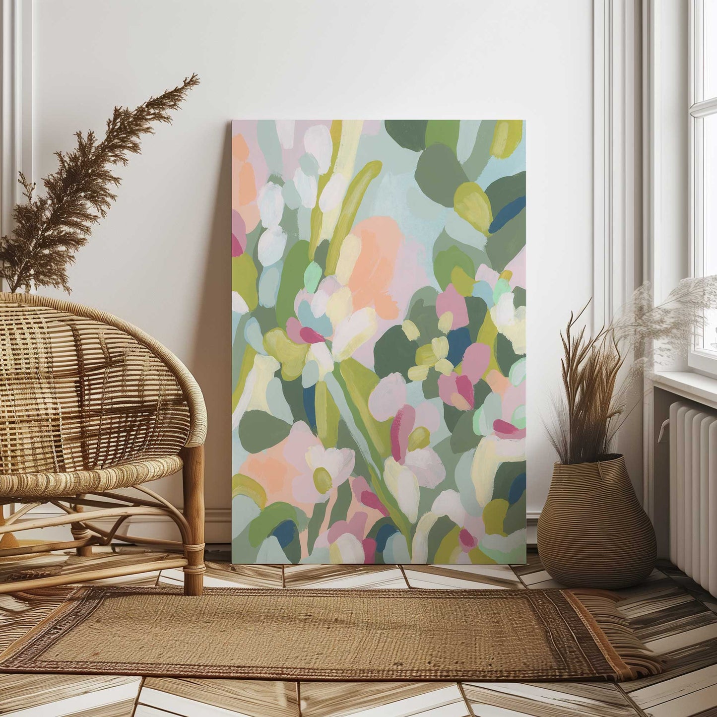 Picture of art in a room