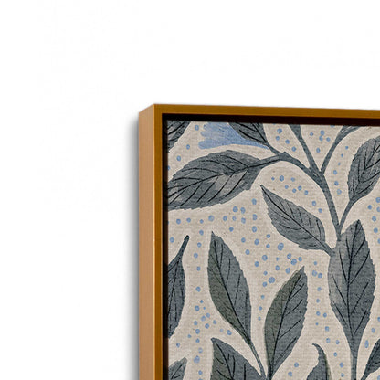 [Color:Polished Gold], Picture of art in a Polished Gold frame at an angle
