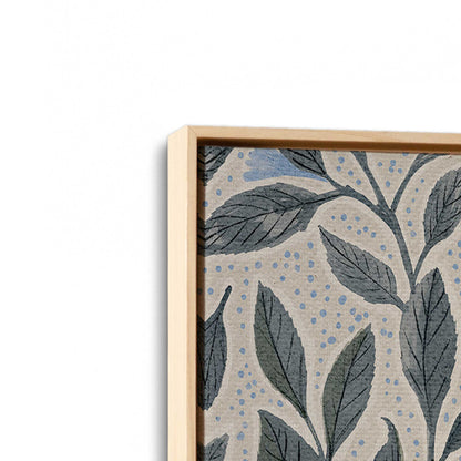 [Color:American Maple], Picture of art in a American Maple frame at an angle