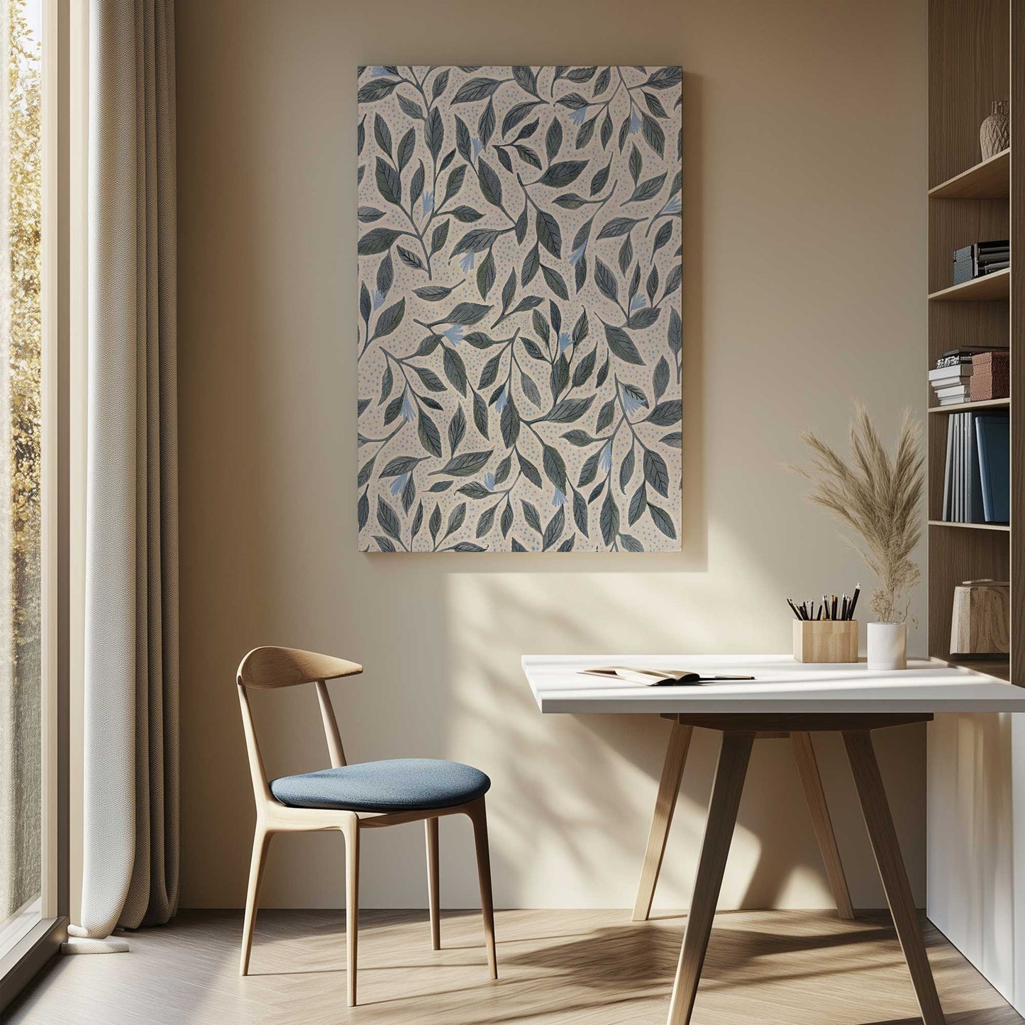 Picture of art in a room