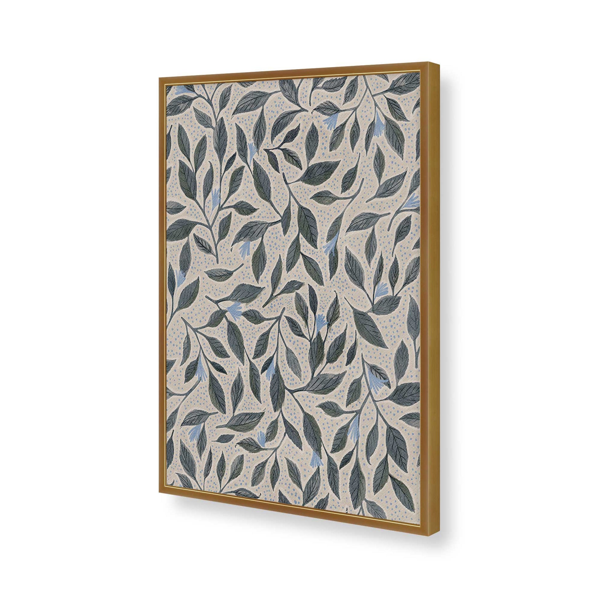 [Color:Polished Gold], Picture of art in a Polished Gold frame of the corner