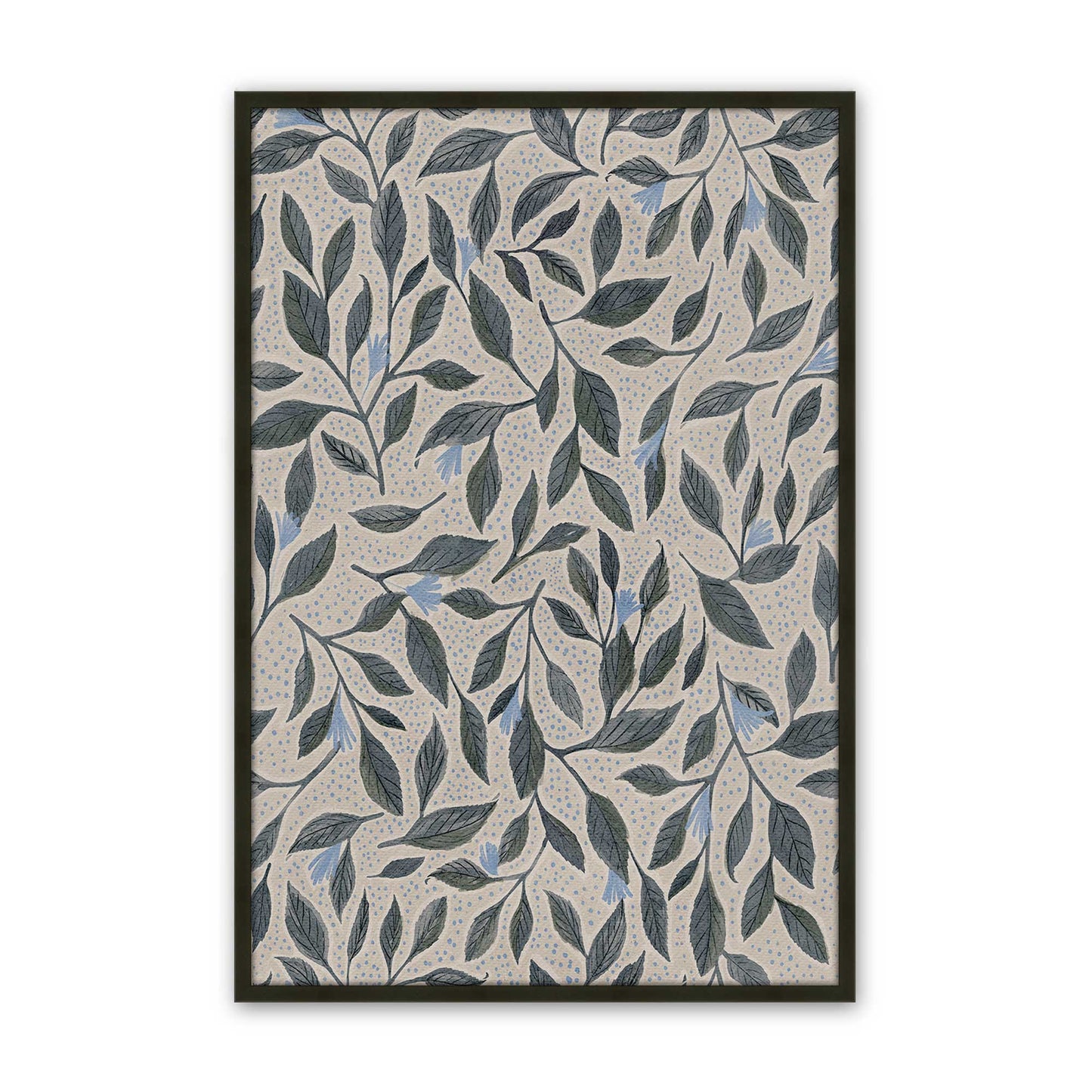 [Color:Satin Black], Picture of art in a Satin Black frame