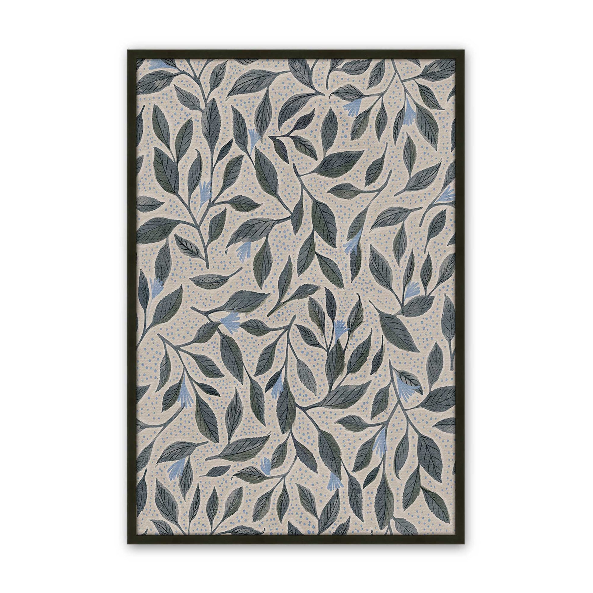 [Color:Satin Black], Picture of art in a Satin Black frame