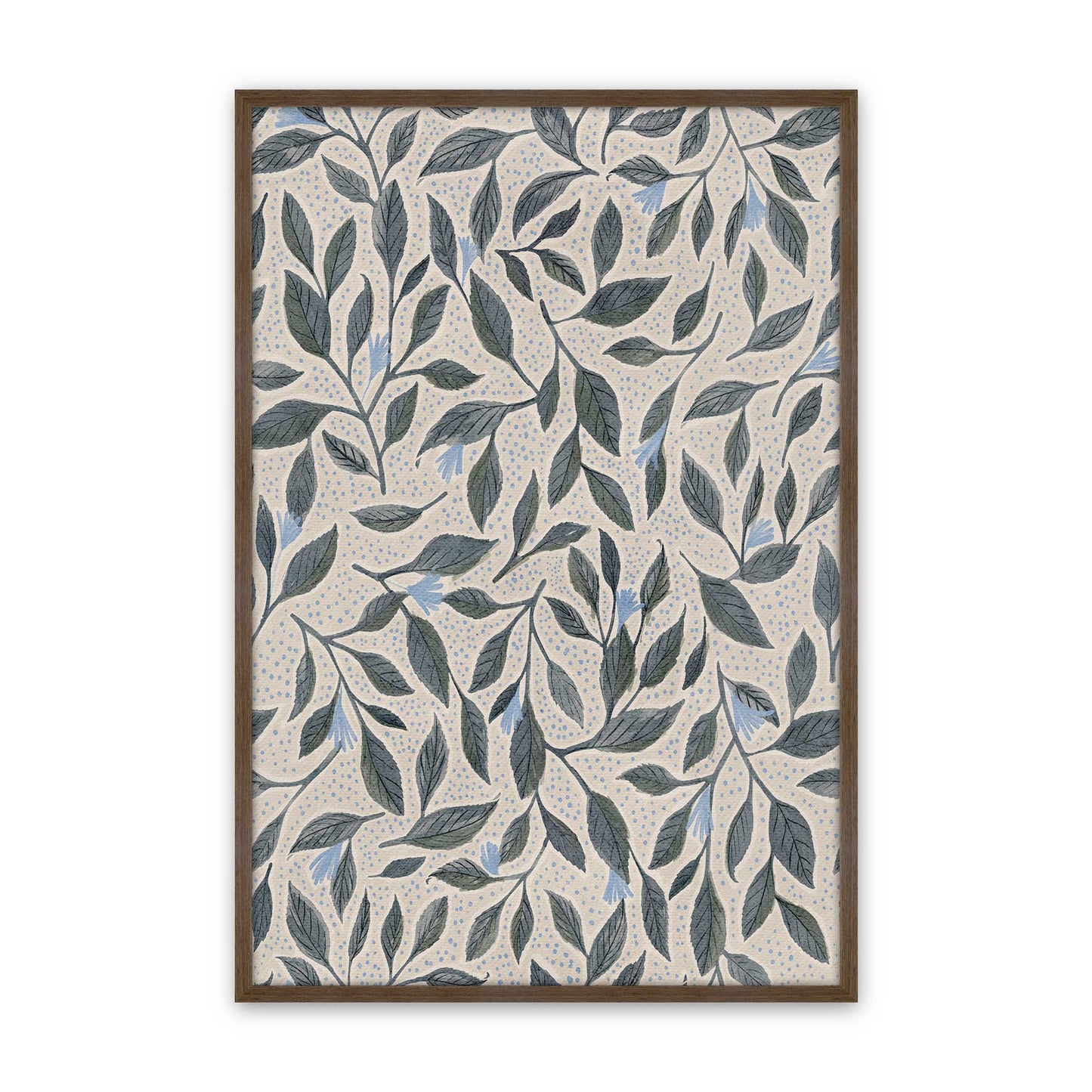 [Color:Walnut], Picture of art in a Walnut frame