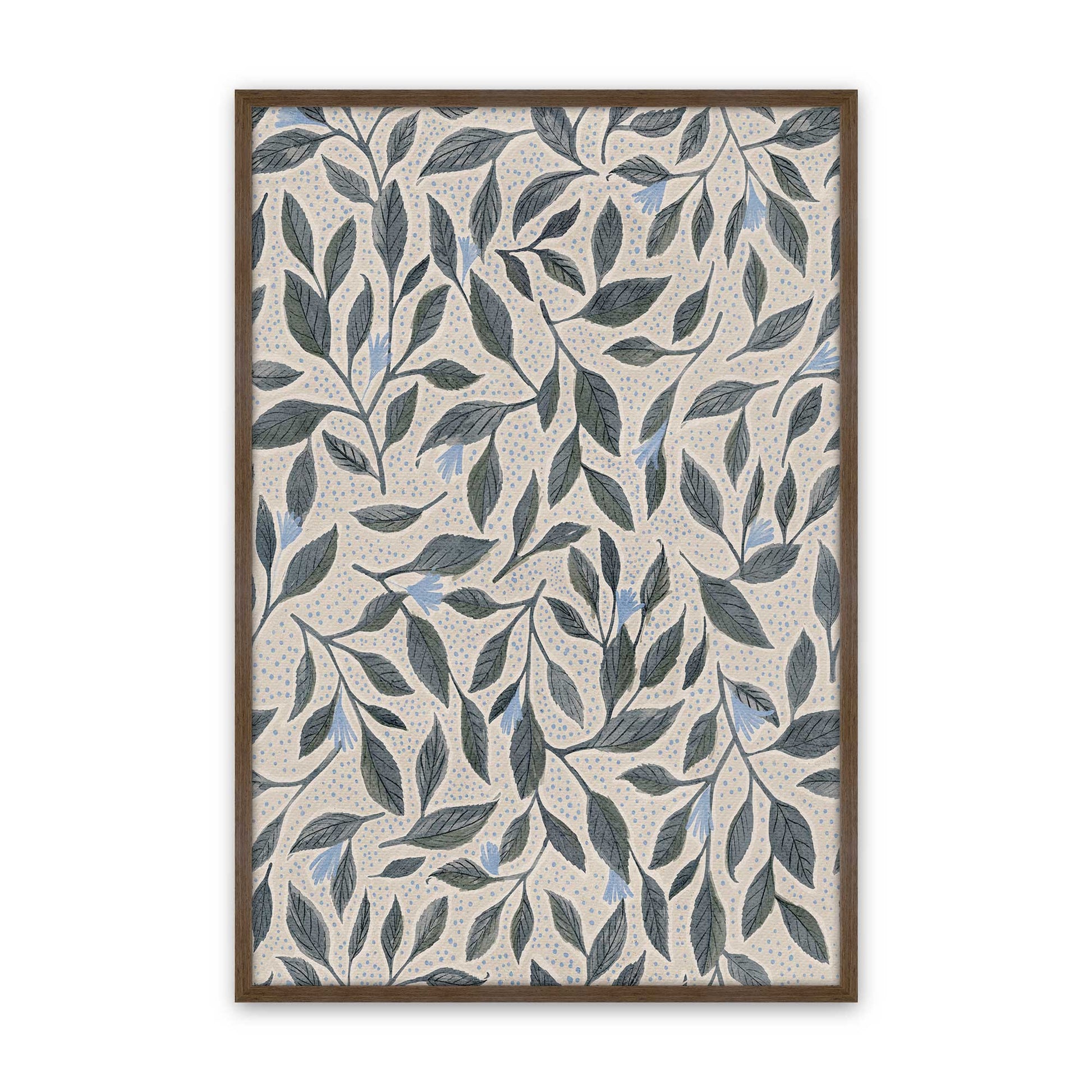 [Color:Walnut], Picture of art in a Walnut frame