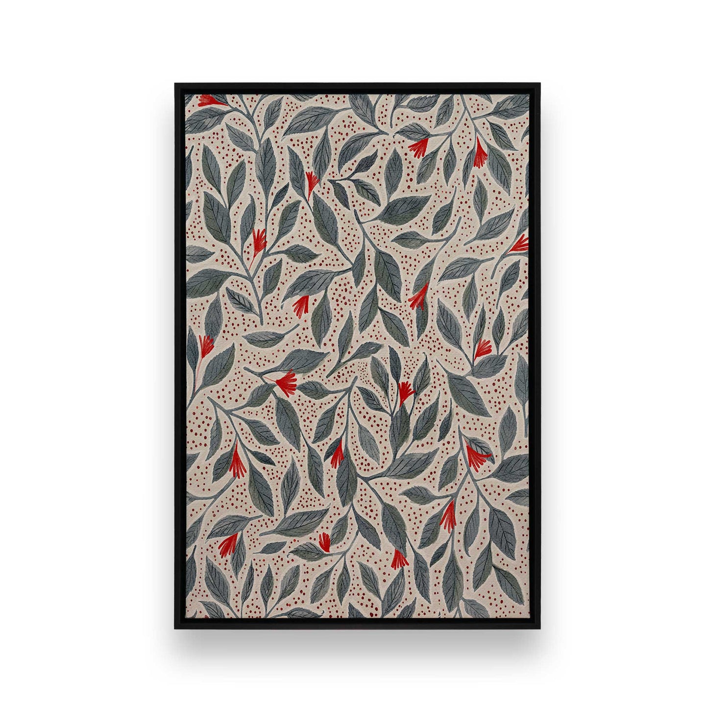 [Color:Satin Black], Picture of art in a Satin Black frame