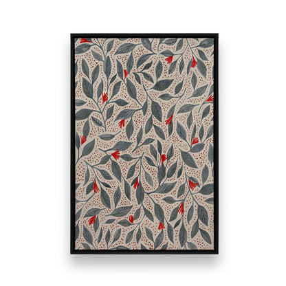 [Color:Satin Black], Picture of art in a Satin Black frame