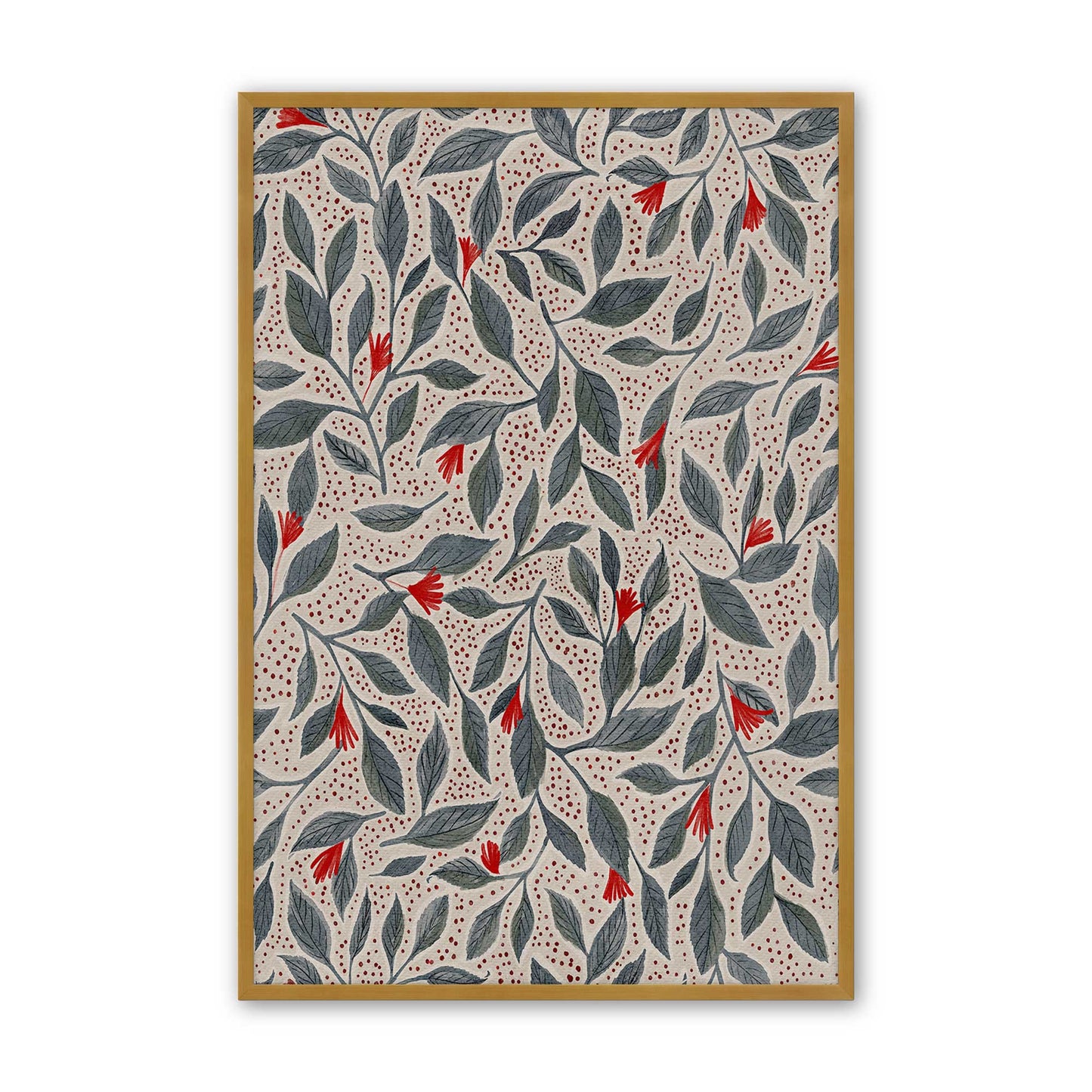 [Color:Polished Gold], Picture of art in a Polished Gold frame