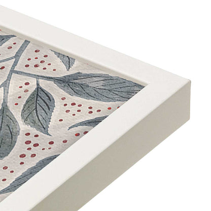[Color:Opaque White], Picture of art in a Opaque White frame at an angle