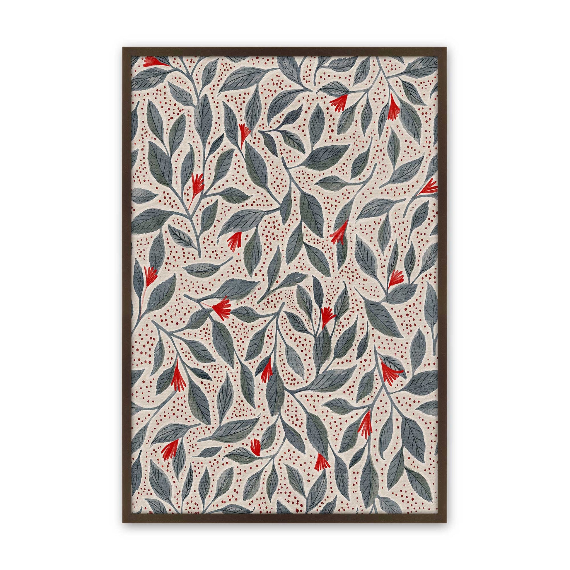 [Color:Belvinder Brown], Picture of art in a Belvinder Brown frame