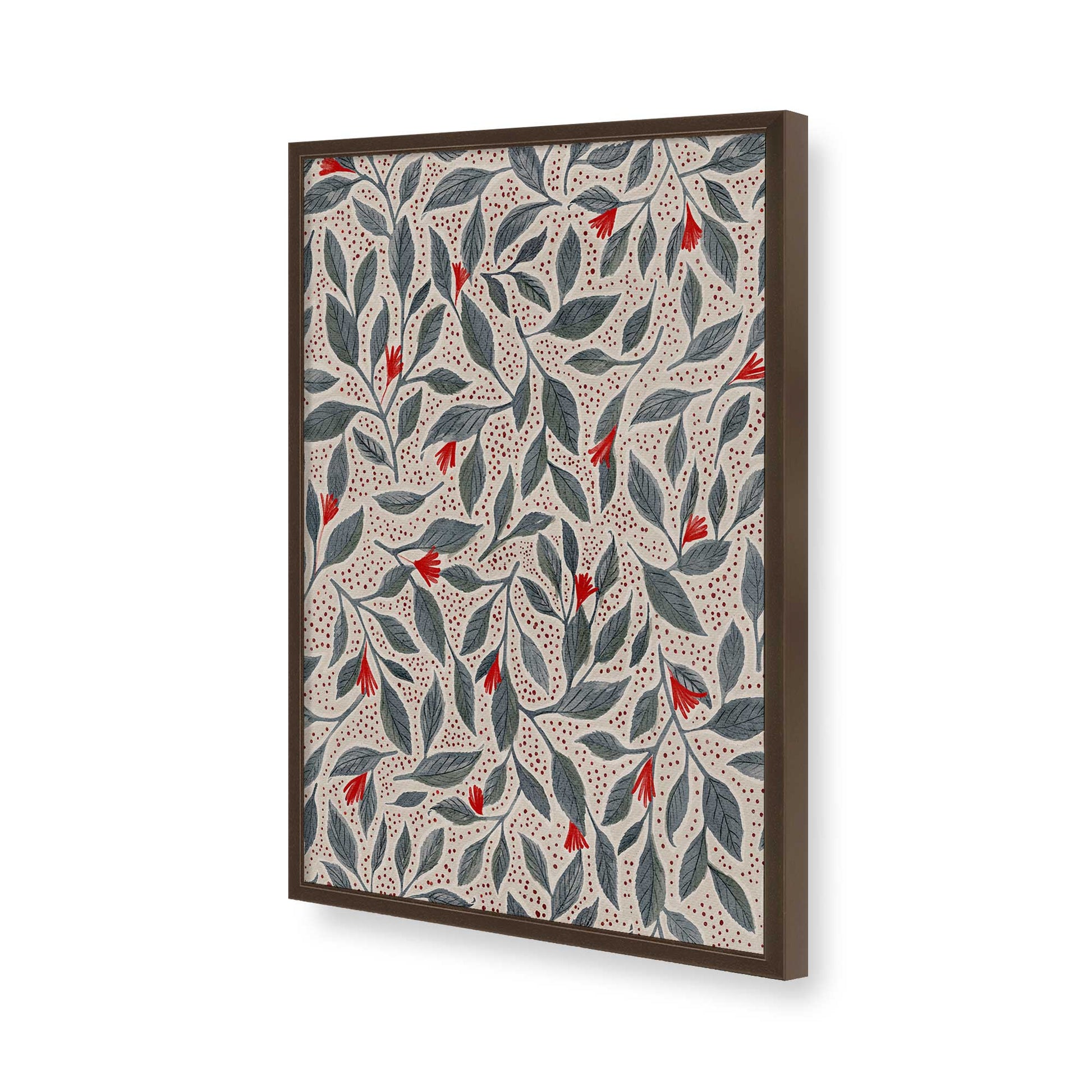 [Color:Belvinder Brown], Picture of art in a Belvinder Brown frame of the corner