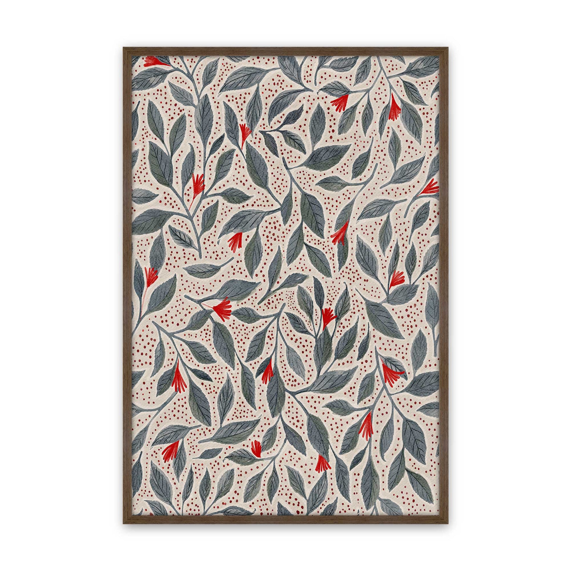 [Color:Walnut], Picture of art in a Walnut frame