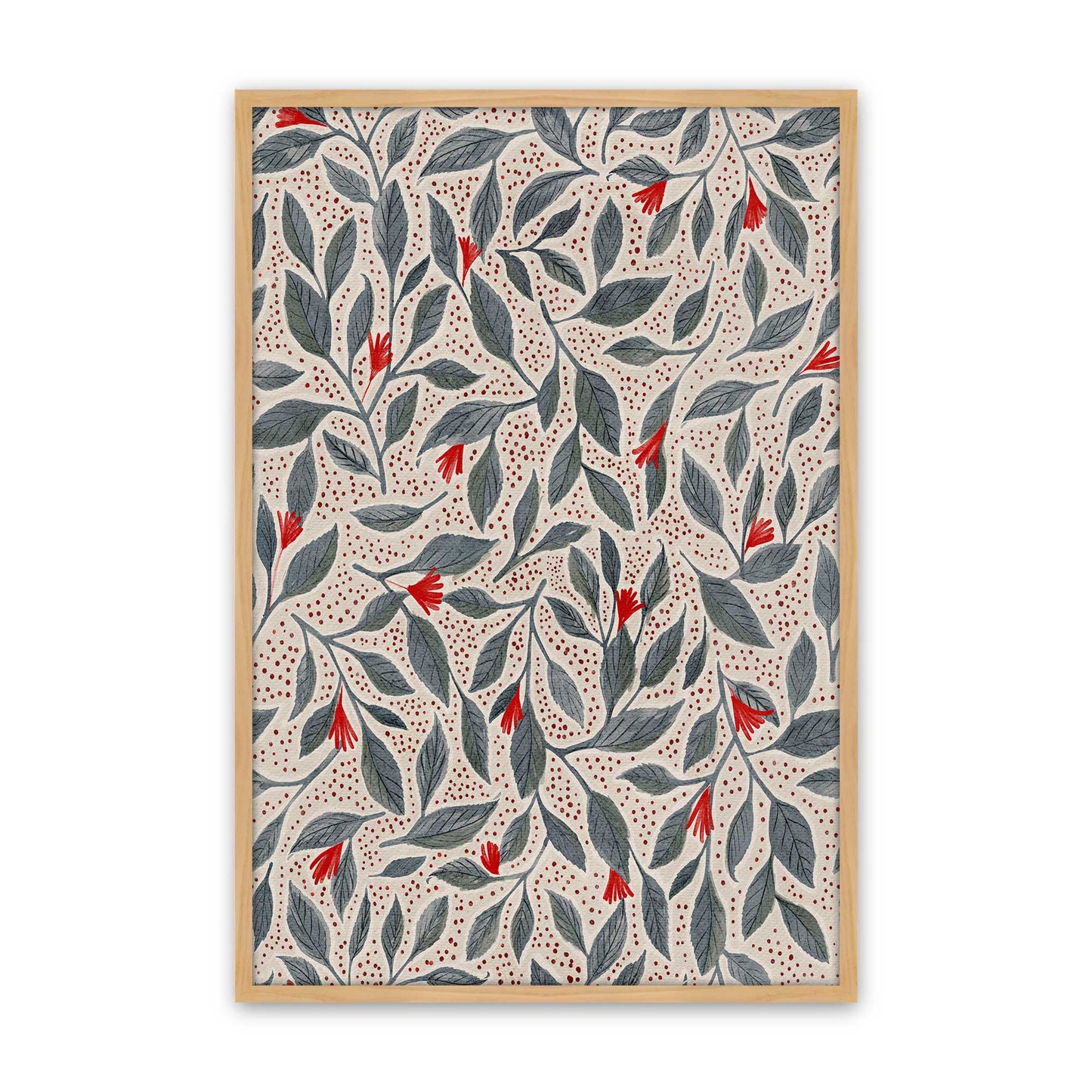 [Color:American Maple], Picture of art in a American Maple frame