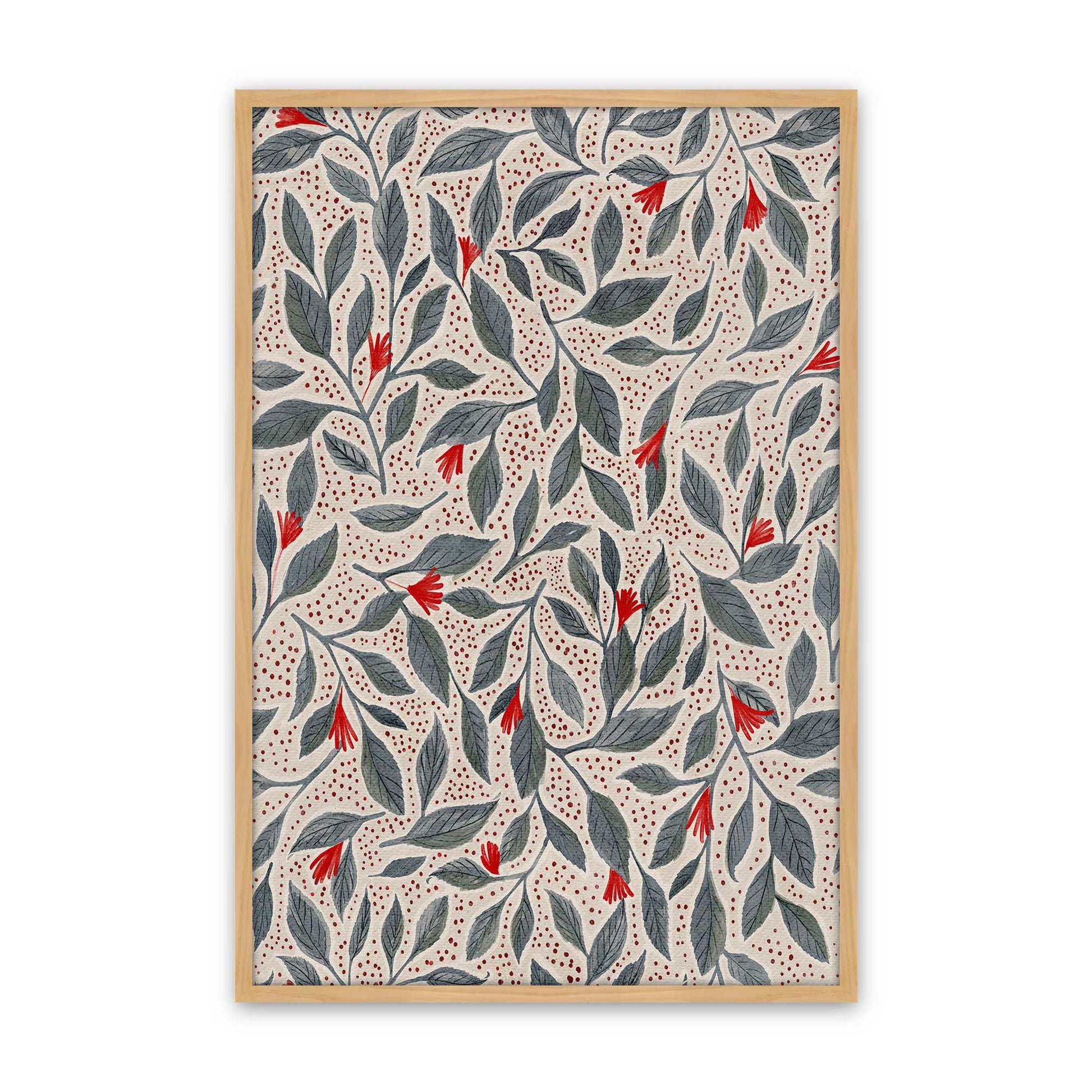 [Color:American Maple], Picture of art in a American Maple frame