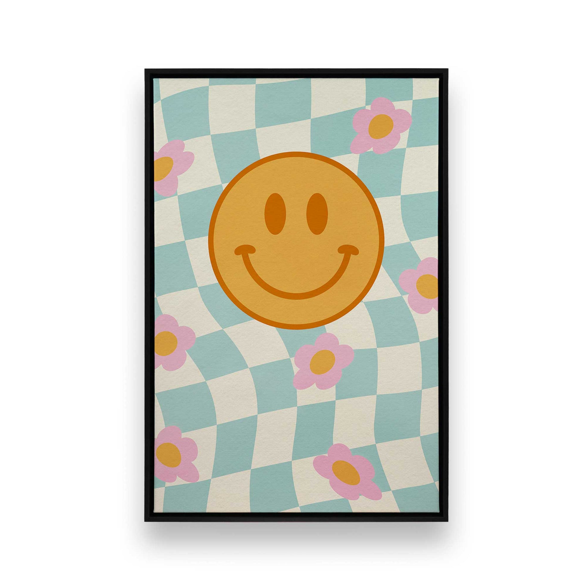 [Color:Satin Black], Picture of art in a Satin Black frame