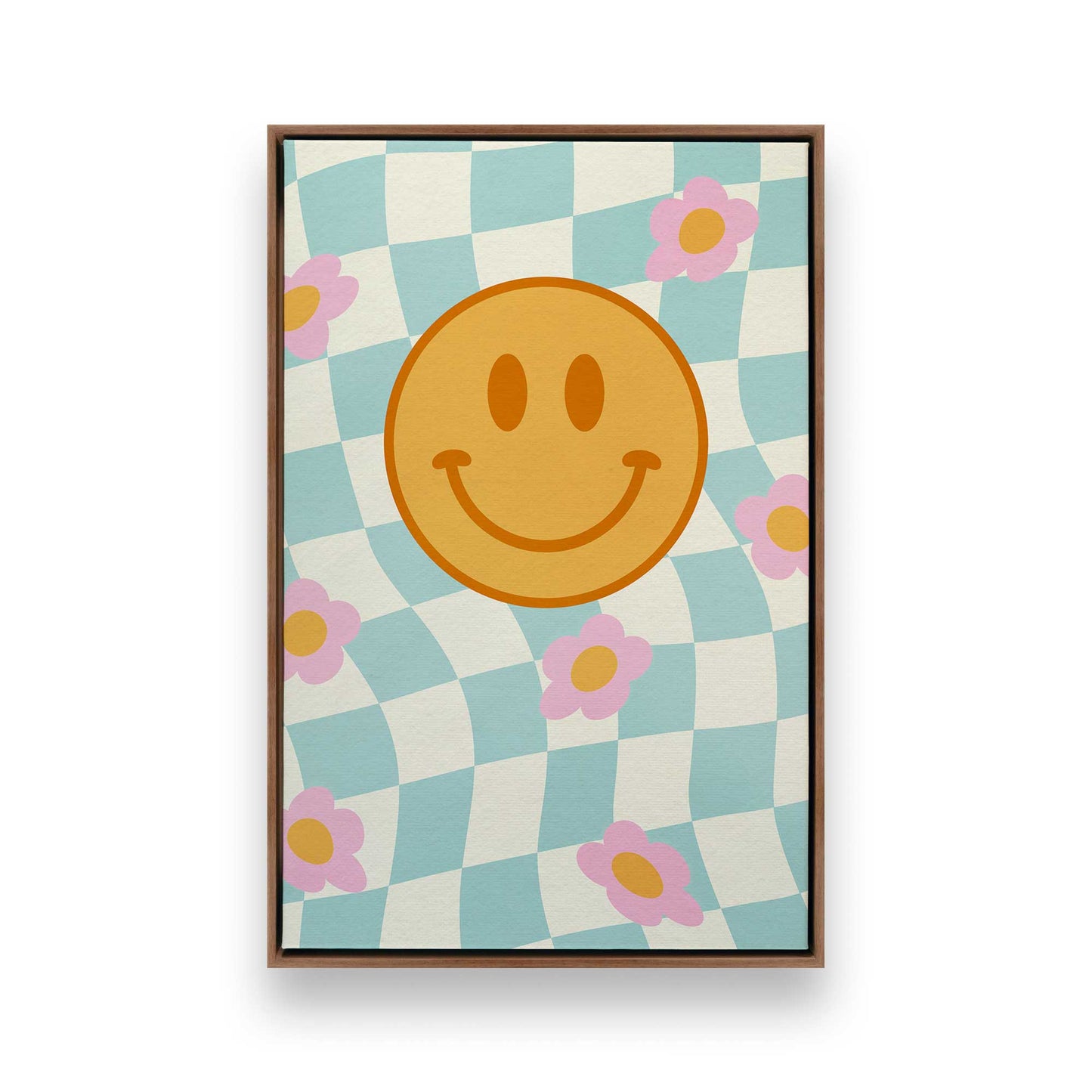 [Color:Walnut], Picture of art in a Walnut frame