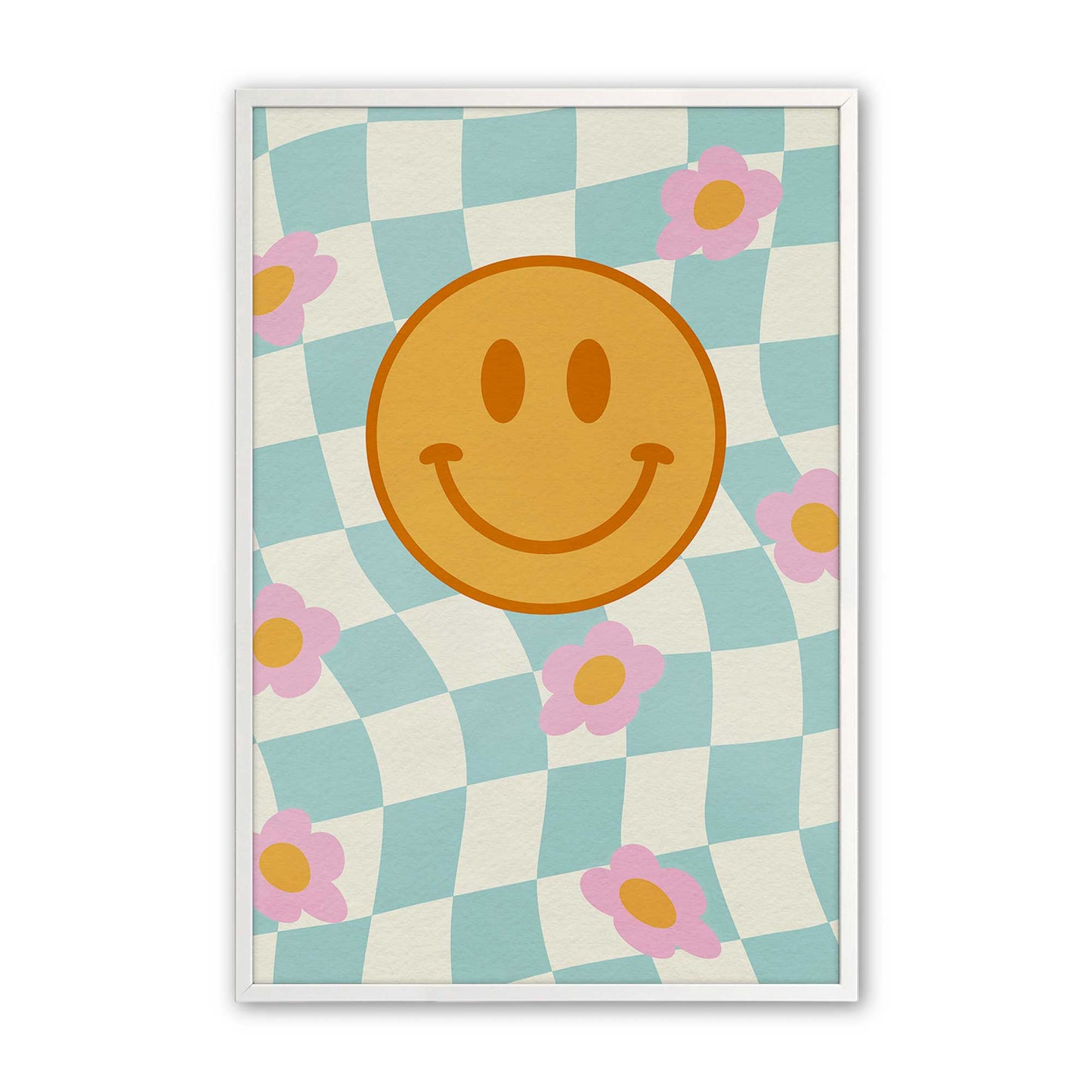 [Color:Opaque White], Picture of art in a Opaque White frame