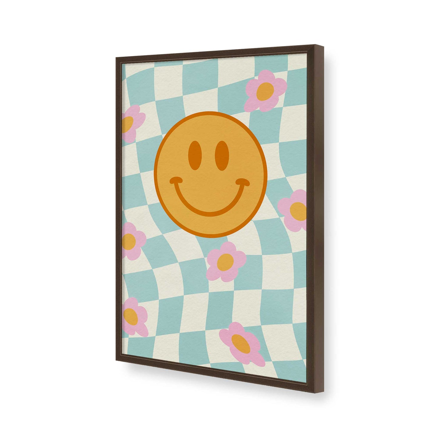 [Color:Belvinder Brown], Picture of art in a Belvinder Brown frame of the corner