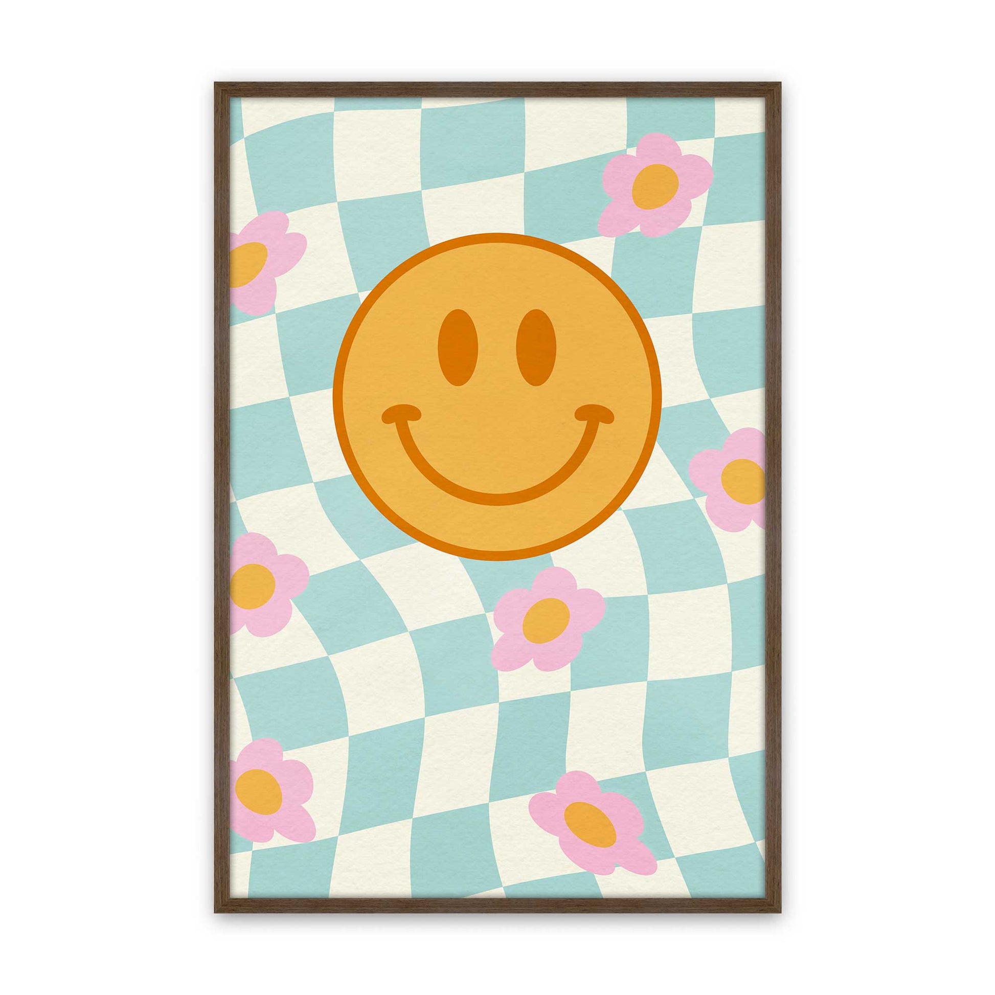 [Color:Walnut], Picture of art in a Walnut frame