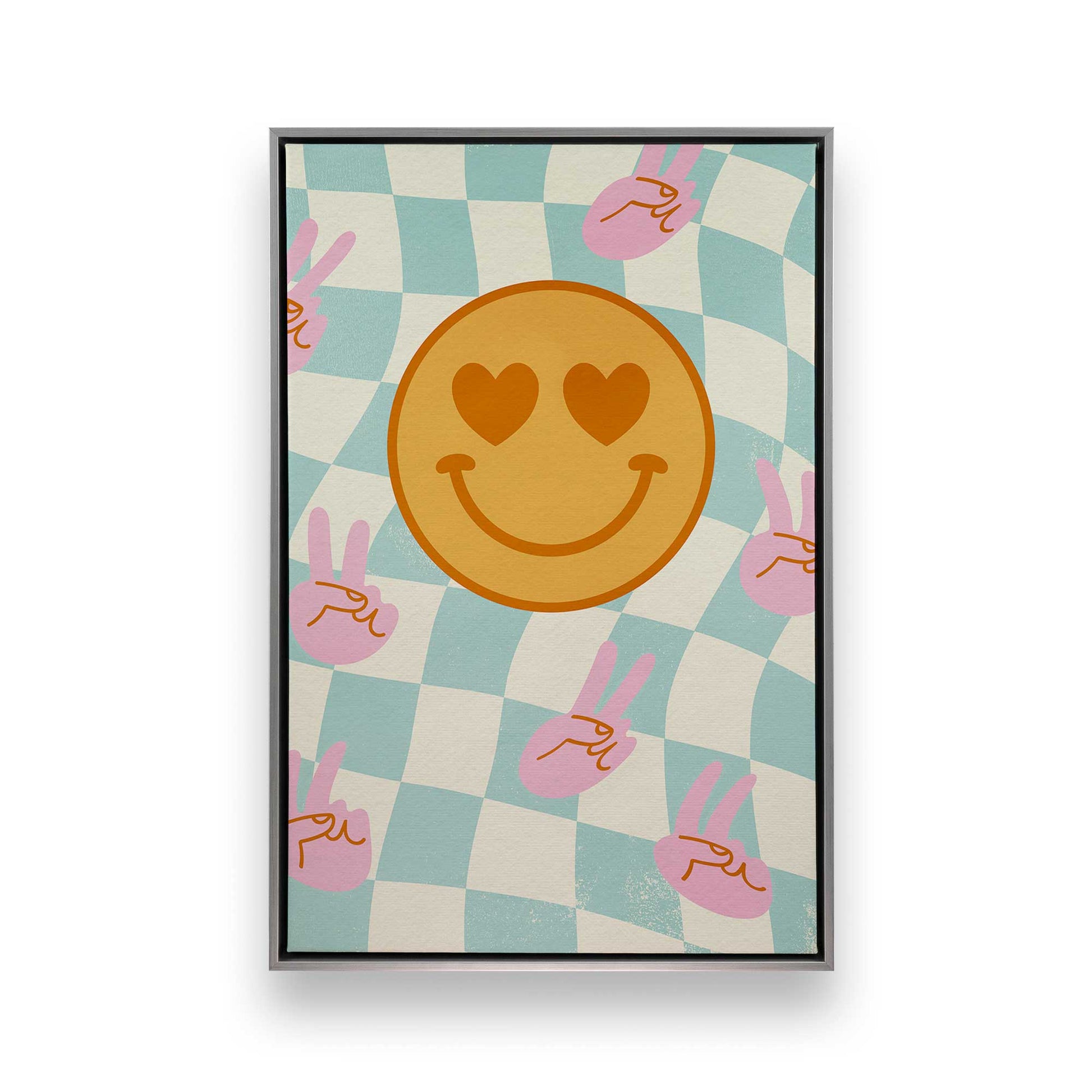 [Color:Polished Chrome], Picture of art in a Polished Chrome frame